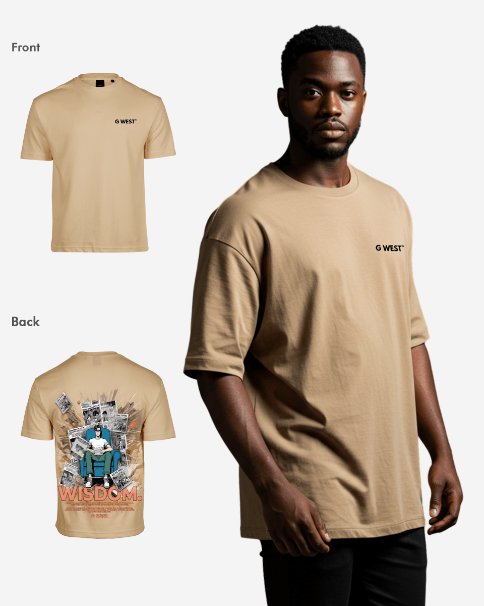 G West Oversized Library T Shirt - G West
