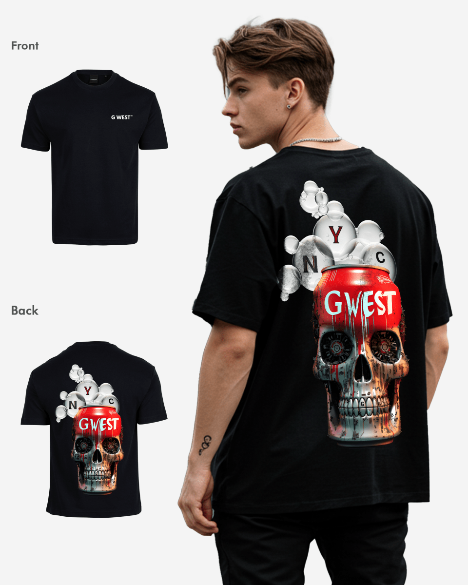 G West Oversized Nyc Can T-Shirt - 3 Colors - G West