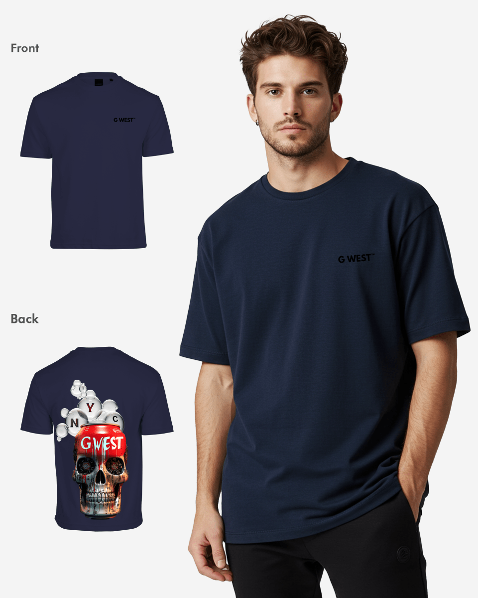 G West Oversized Nyc Can T-Shirt - 3 Colors - G West