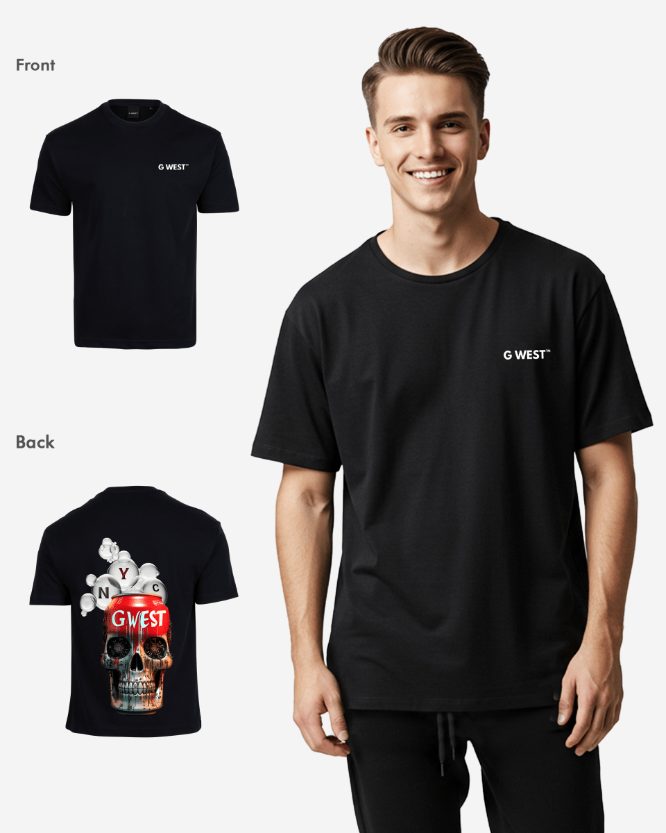 G West Oversized Nyc Can T-Shirt - 3 Colors - G West