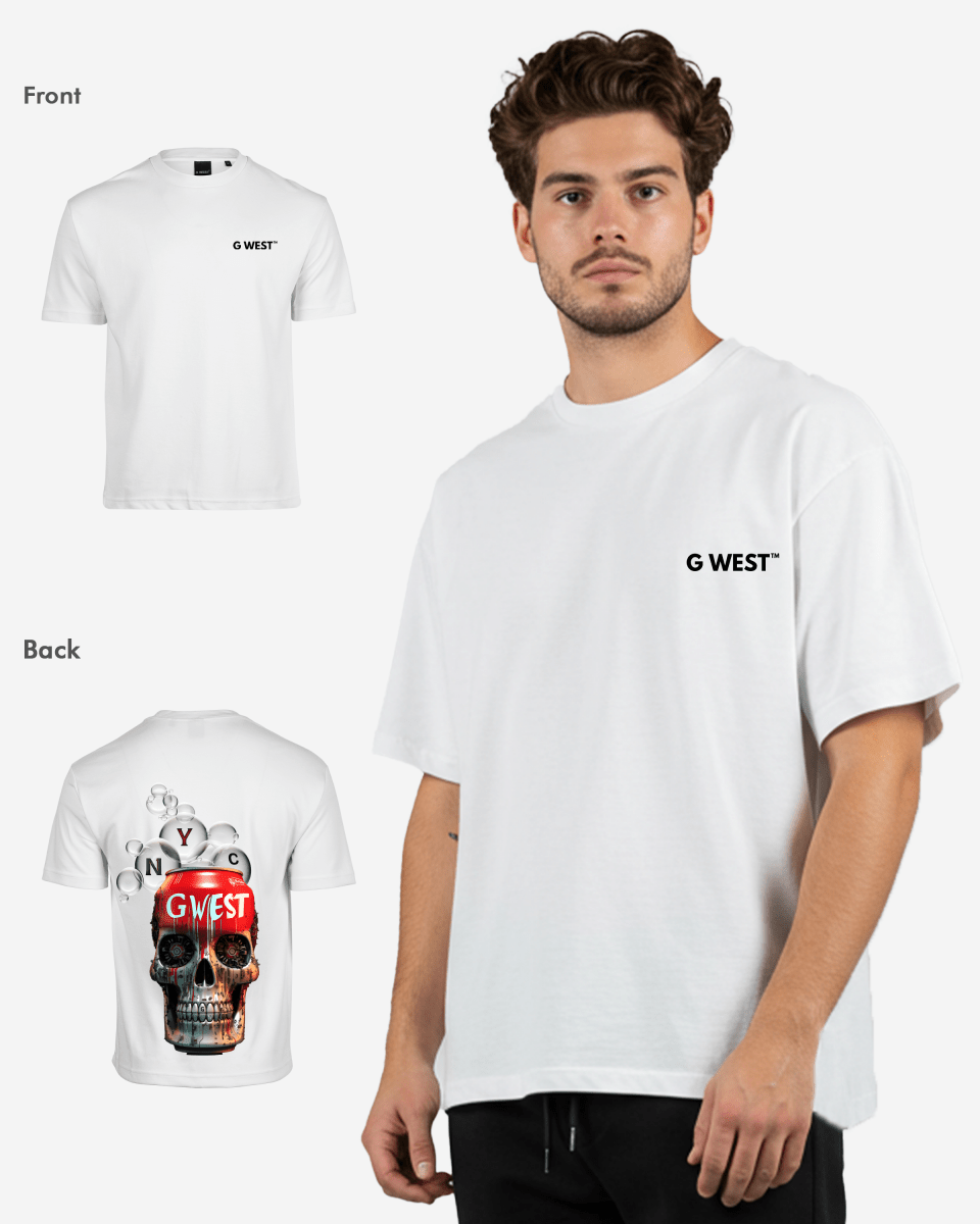 G West Oversized Nyc Can T-Shirt - 3 Colors - G West