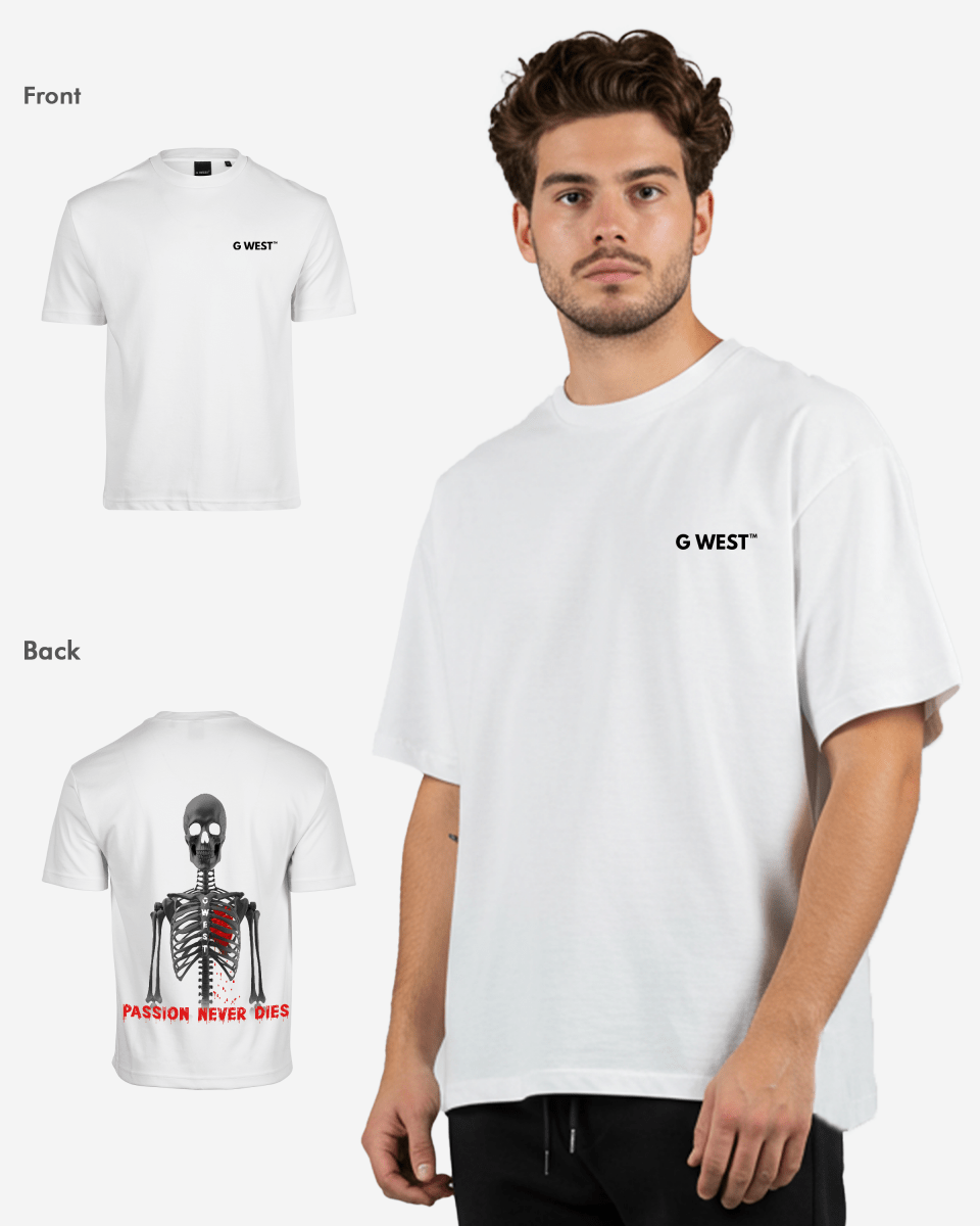 G West Oversized Passion Never Dies Tee - G West