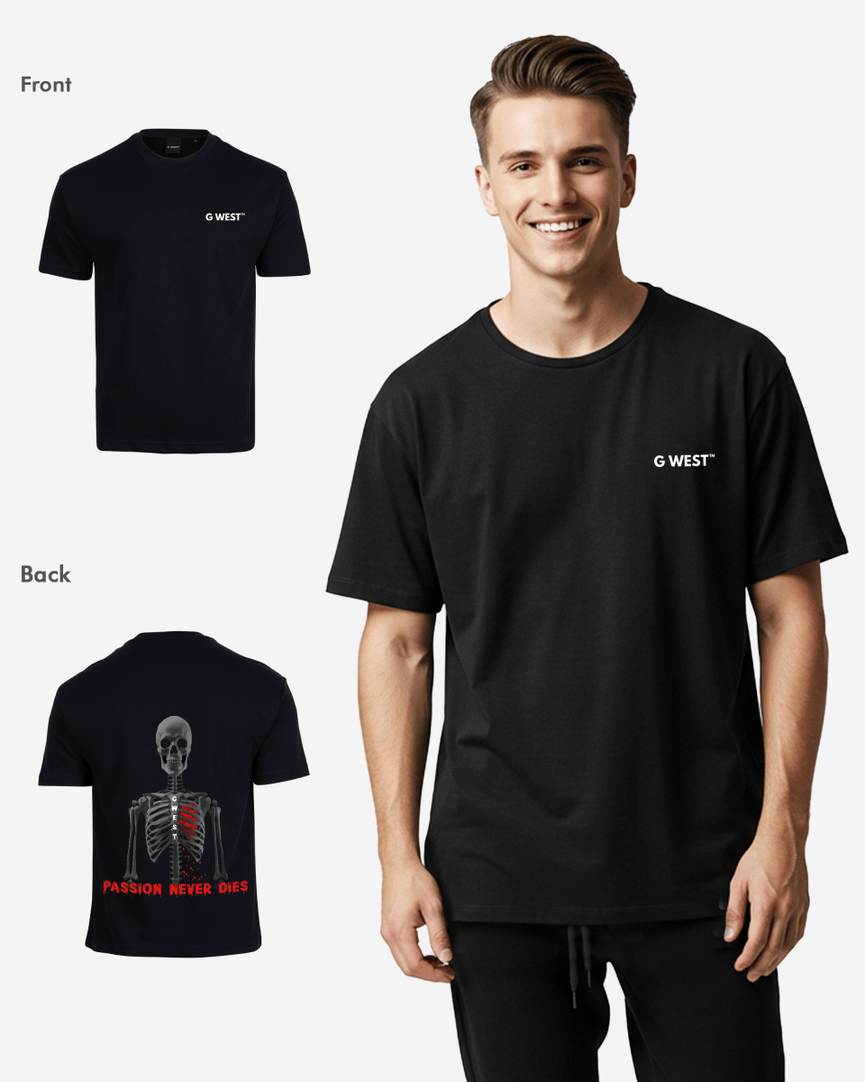 G West Oversized Passion Never Dies Tee - G West
