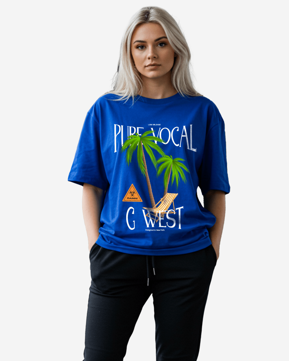 G West Oversized Pure Vocal T Shirt - WOMEN - G West