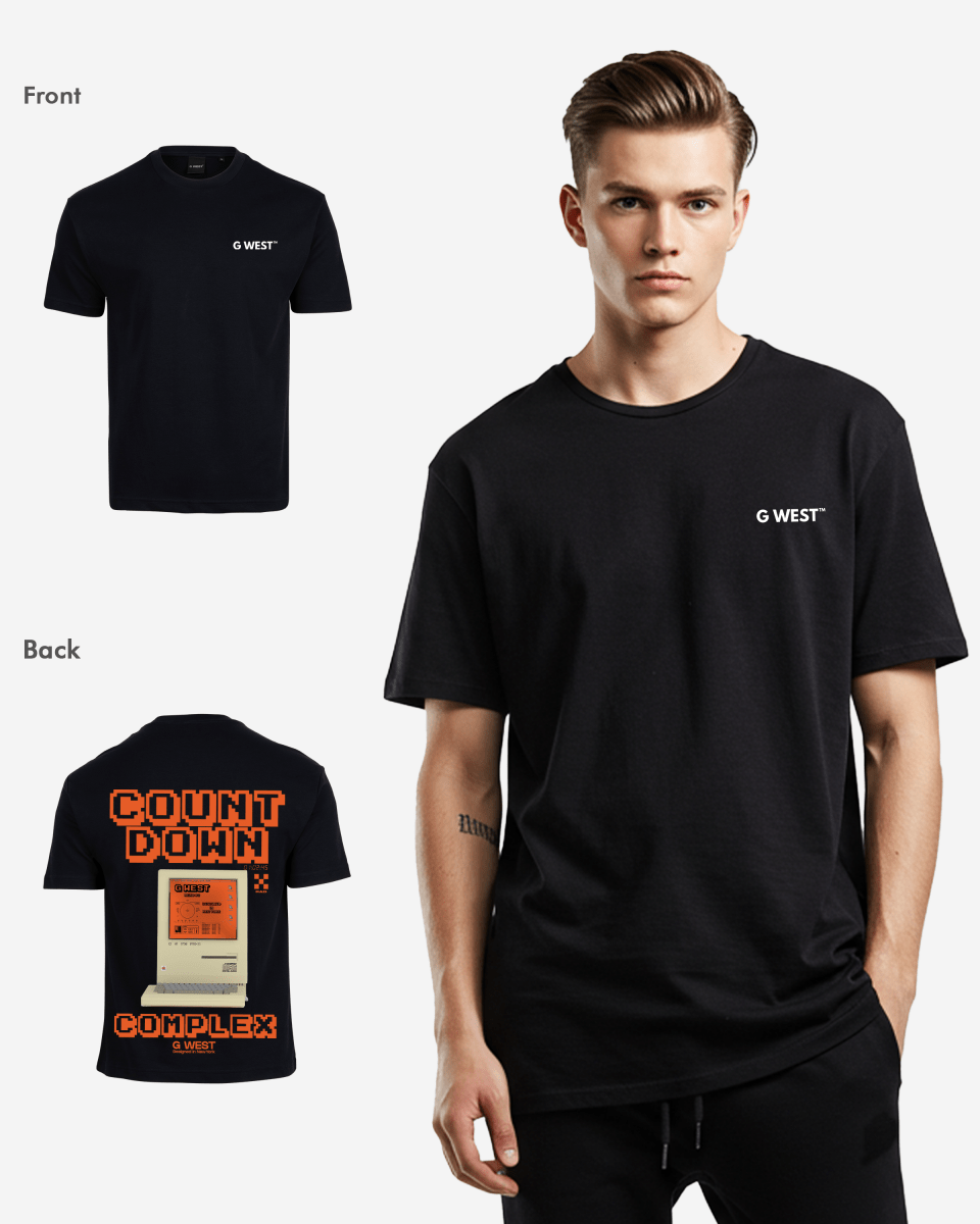 G West Oversized Retro Pc T-Shirt - 4 Colors - G West