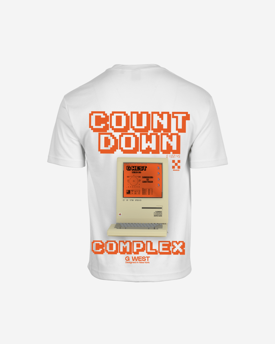 G West Oversized Retro Pc T-Shirt - 4 Colors - G West