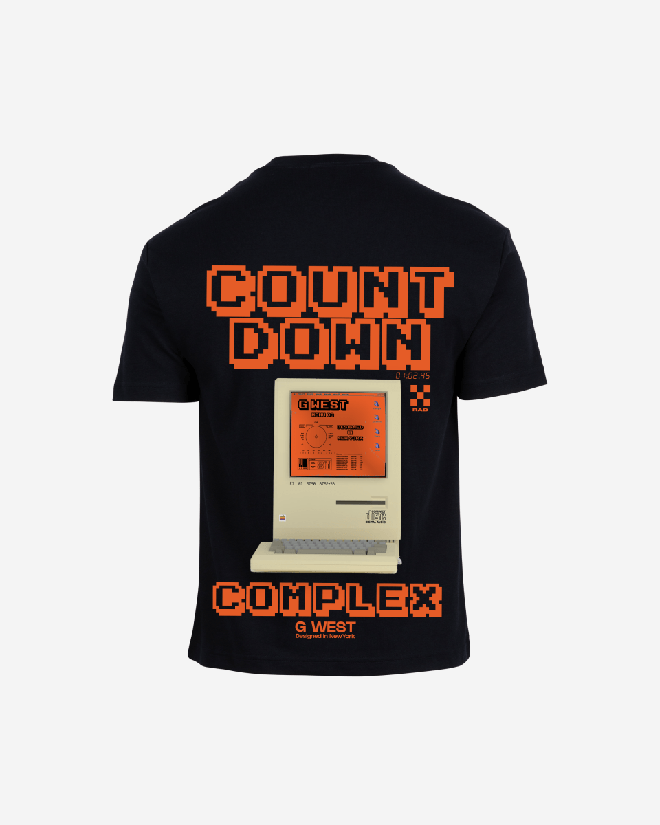 G West Oversized Retro Pc T-Shirt - 4 Colors - G West