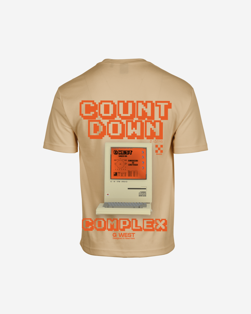 G West Oversized Retro Pc T-Shirt - 4 Colors - G West