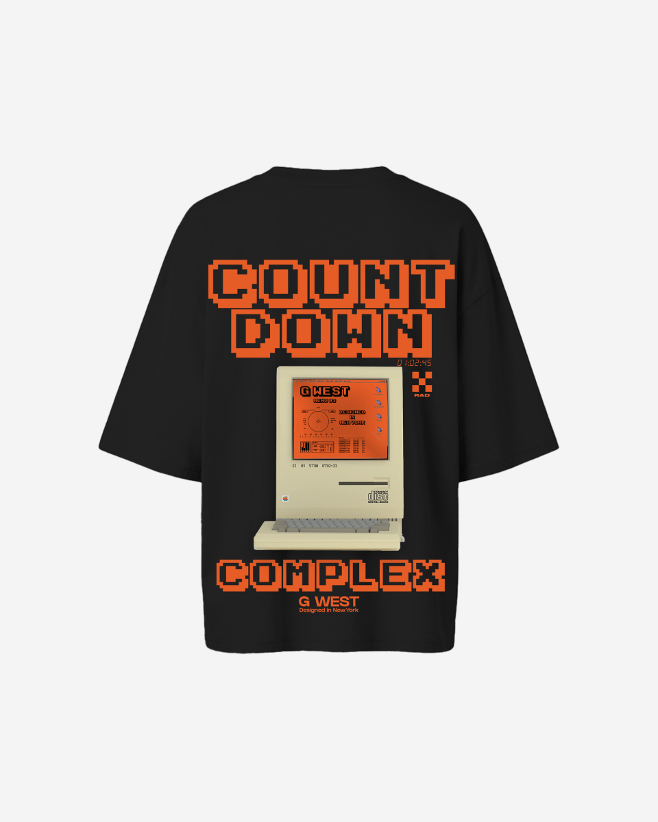 G West Oversized Retro Pc T-Shirt - WOMEN - G West