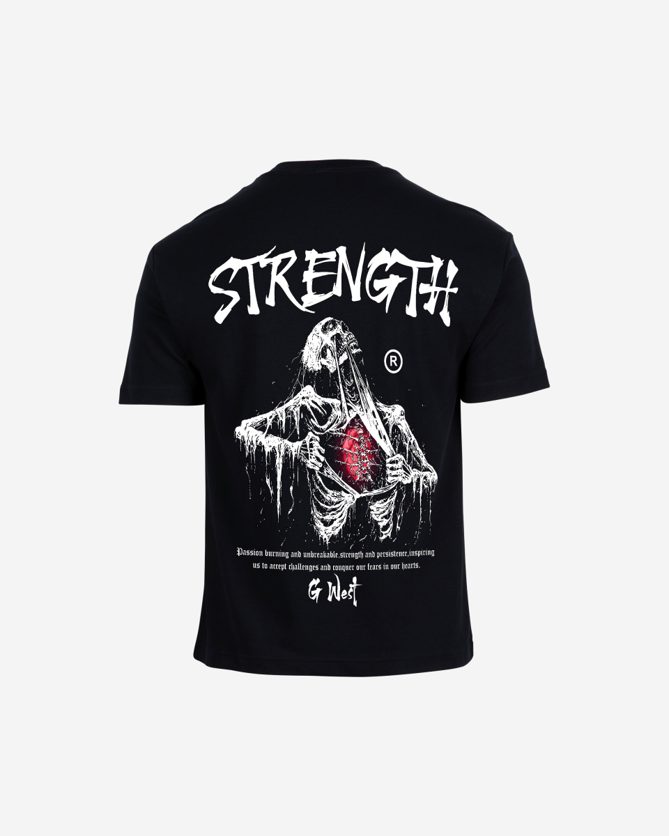G West Oversized Ripping Skeleton Tee - G West