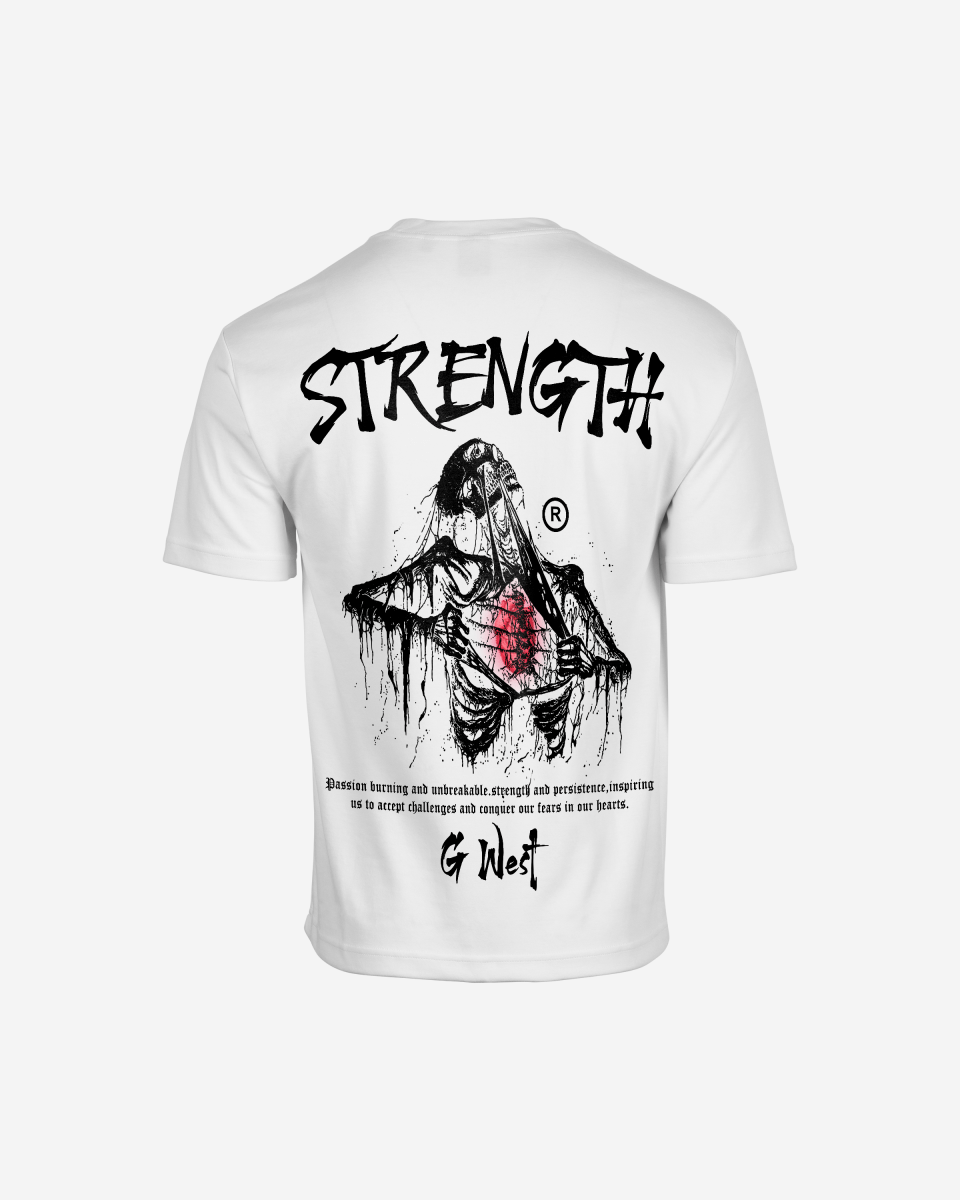 G West Oversized Ripping Skeleton Tee - G West