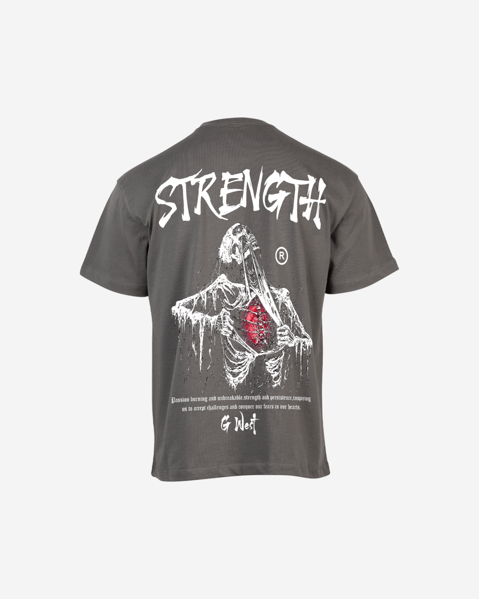 G West Oversized Ripping Skeleton Tee - G West