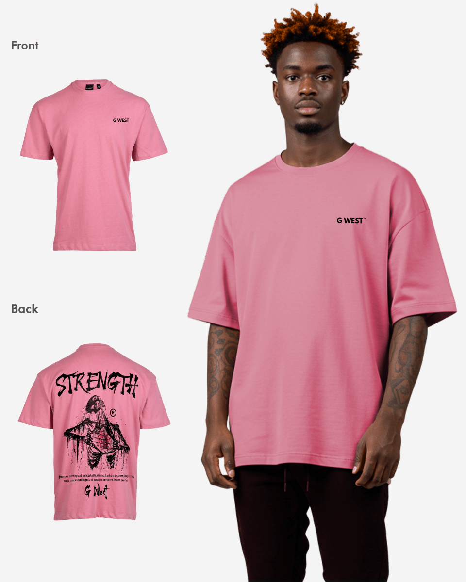 G West Oversized Ripping Skeleton Tee - G West