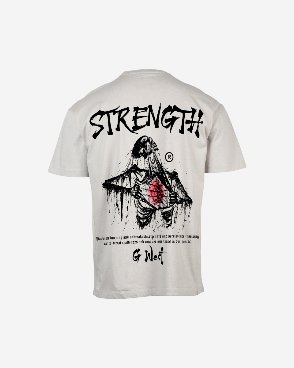 G West Oversized Ripping Skeleton Tee - G West