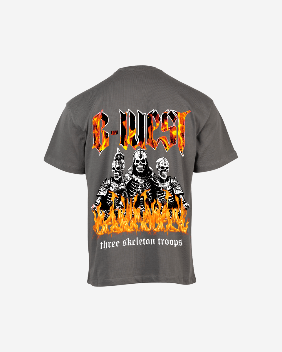 G West Oversized Tri Skeleton Tee - G West