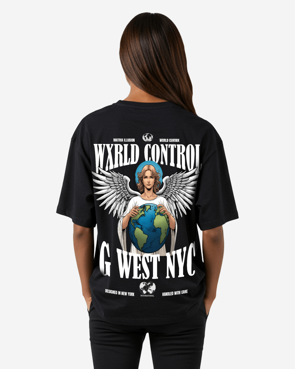 G West Oversized World T-Shirt - WOMEN - G West