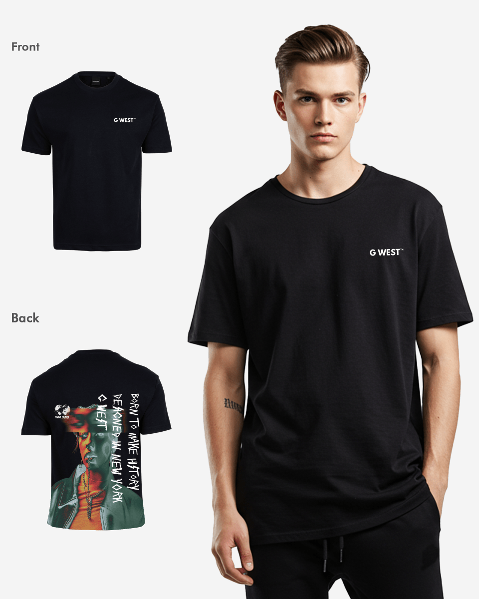 G West Oversized World Wide Chain Tee - G West