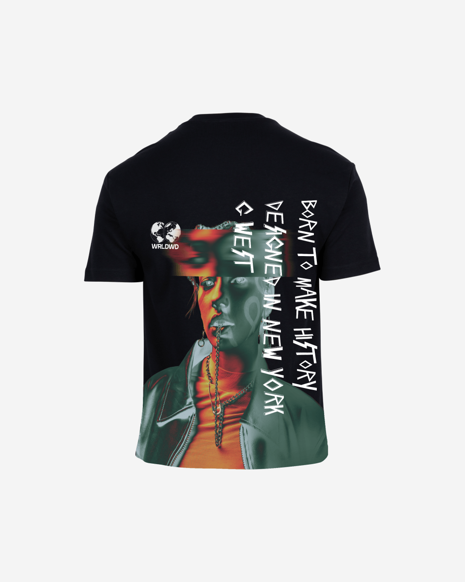 G West Oversized World Wide Chain Tee - G West