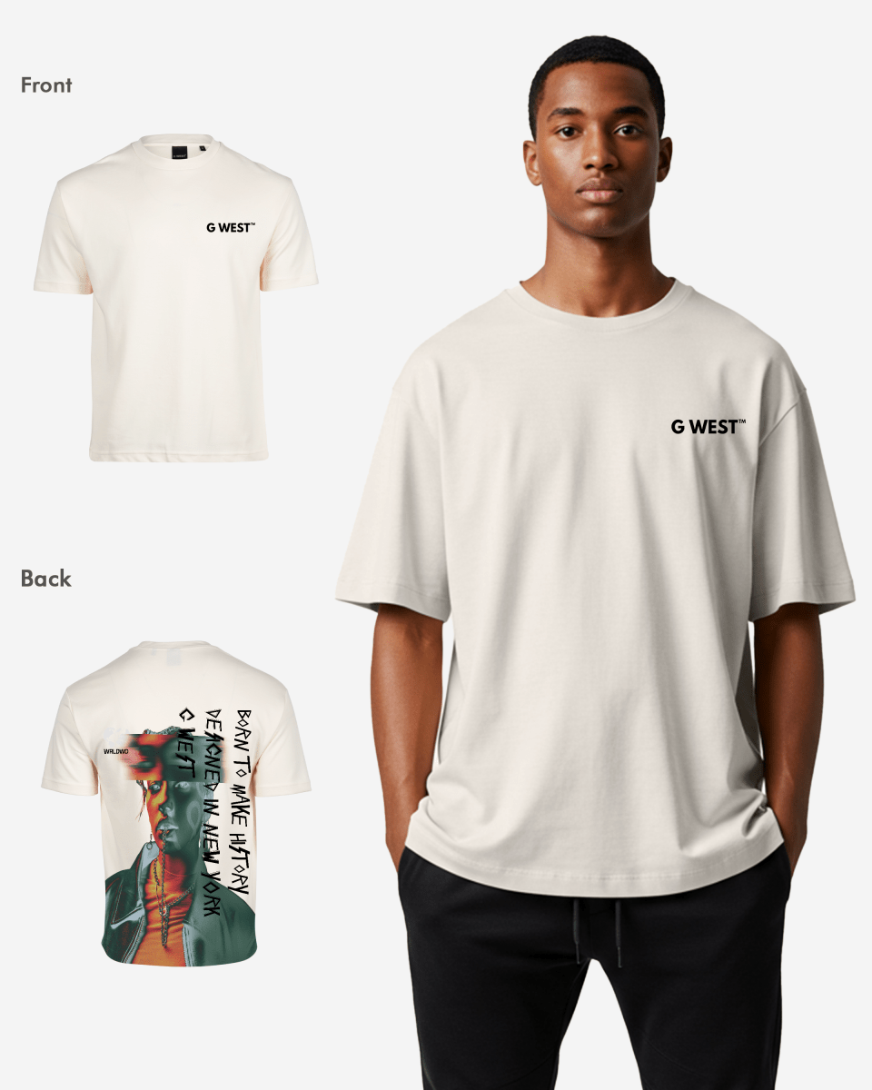 G West Oversized World Wide Chain Tee - G West