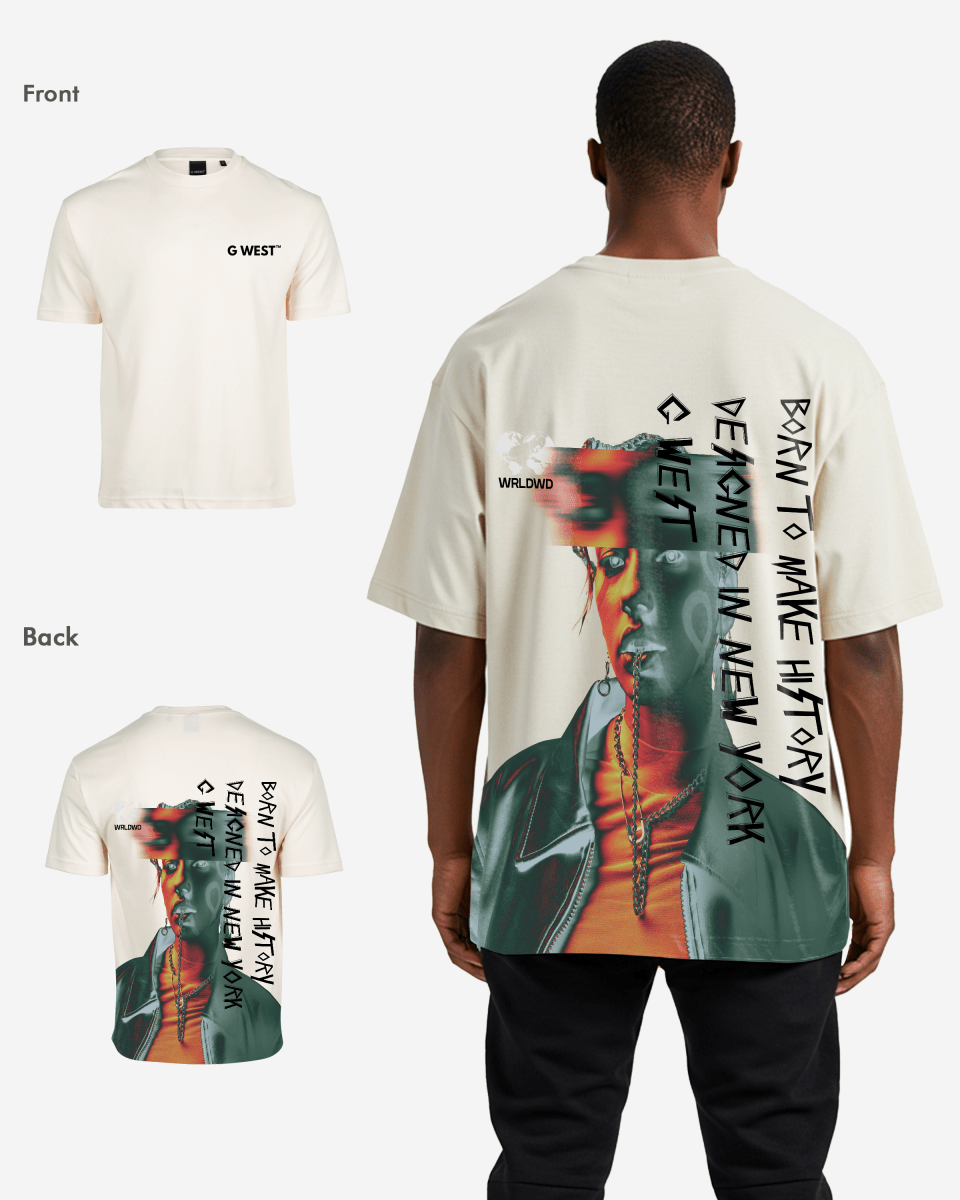 G West Oversized World Wide Chain Tee - G West