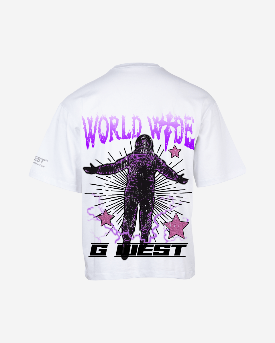 G West Oversized World Wide Star Tee - G West