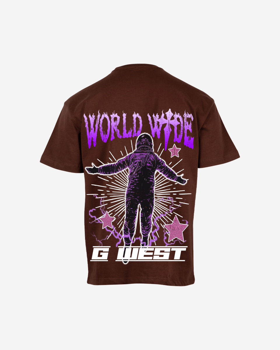 G West Oversized World Wide Star Tee - G West