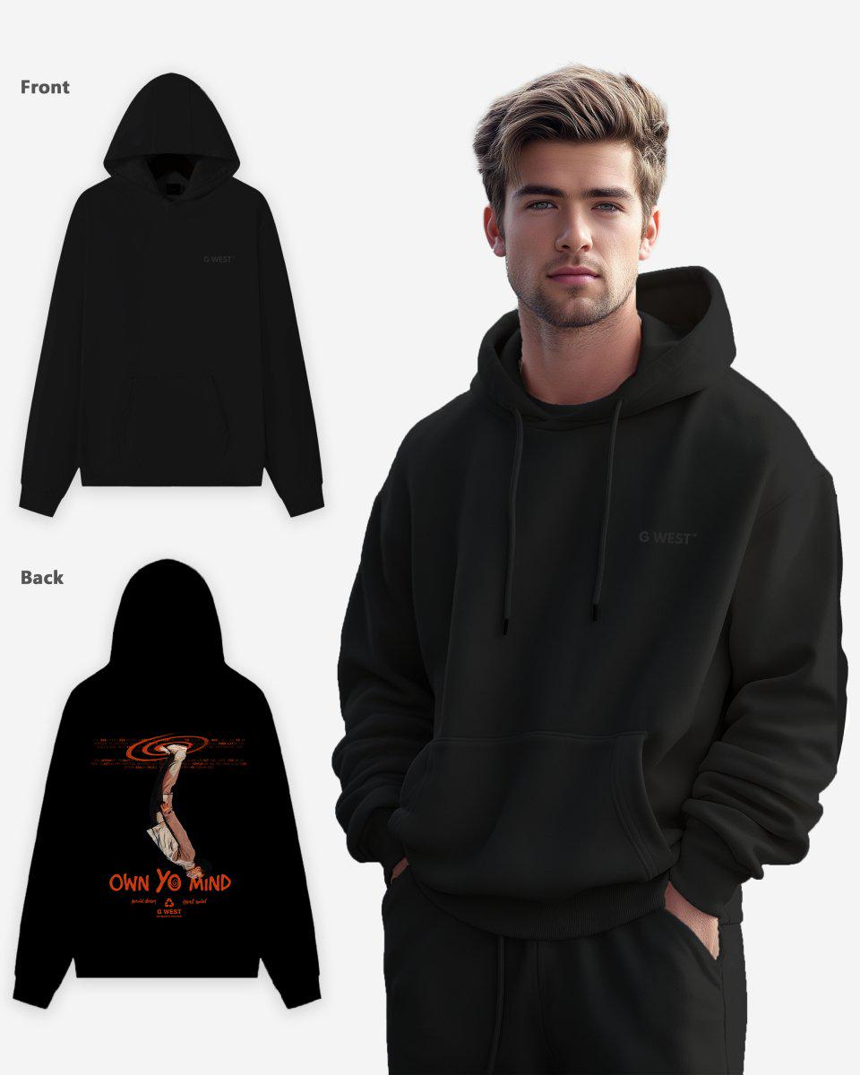 G West Own Yo Mind Oversize Hoodie - G West