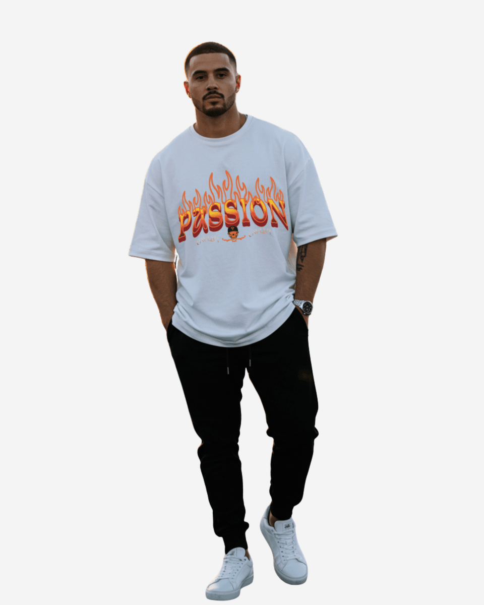 G West Passion Power Oversized Men's T-Shirt - G West