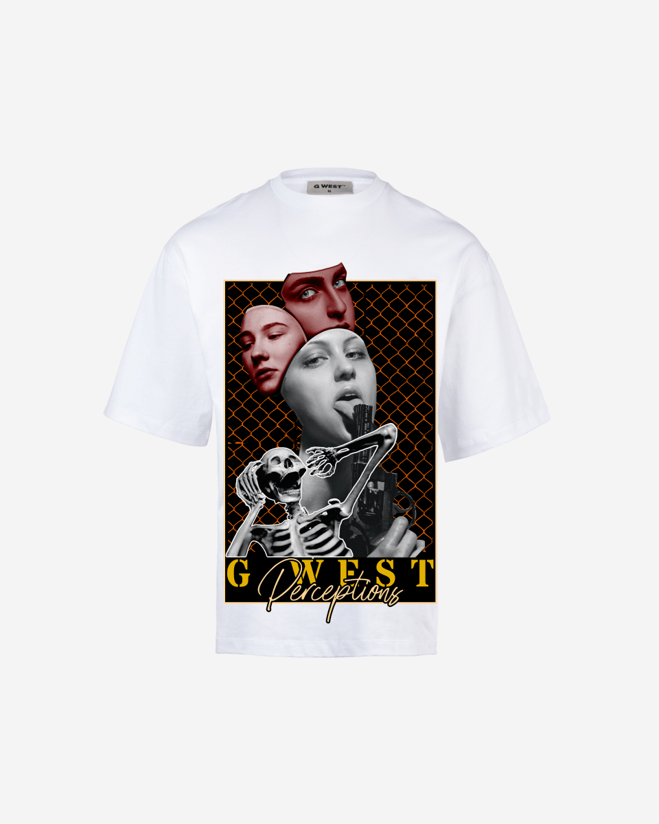 G WEST PEREPTIONS OVERSIZED TEE GWROJMT63 - G West