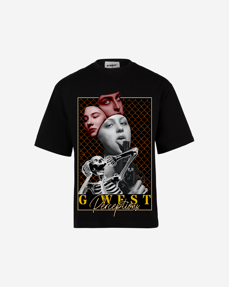 G WEST PEREPTIONS OVERSIZED TEE GWROJMT63 - G West