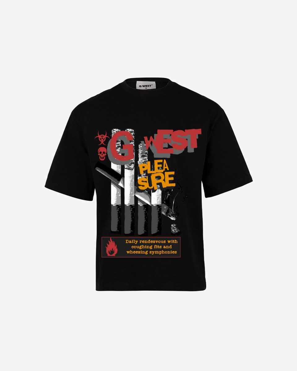 G-WEST PLEASURE OVERSIZED TEE GWROJMT114 - G West