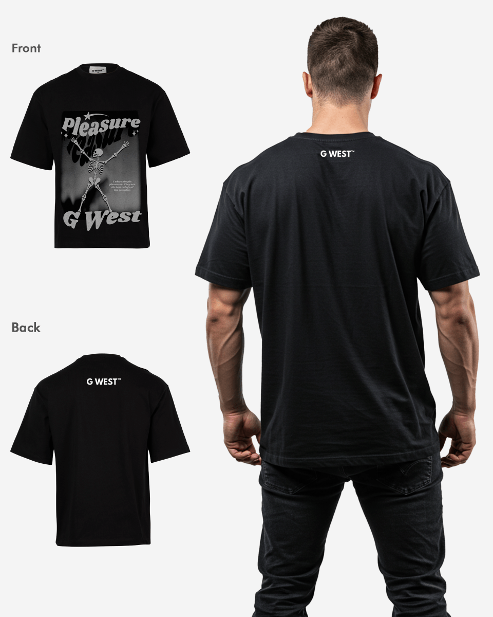 G - WEST PLEASURE OVERSIZED TEE GWROJMT208 - G West