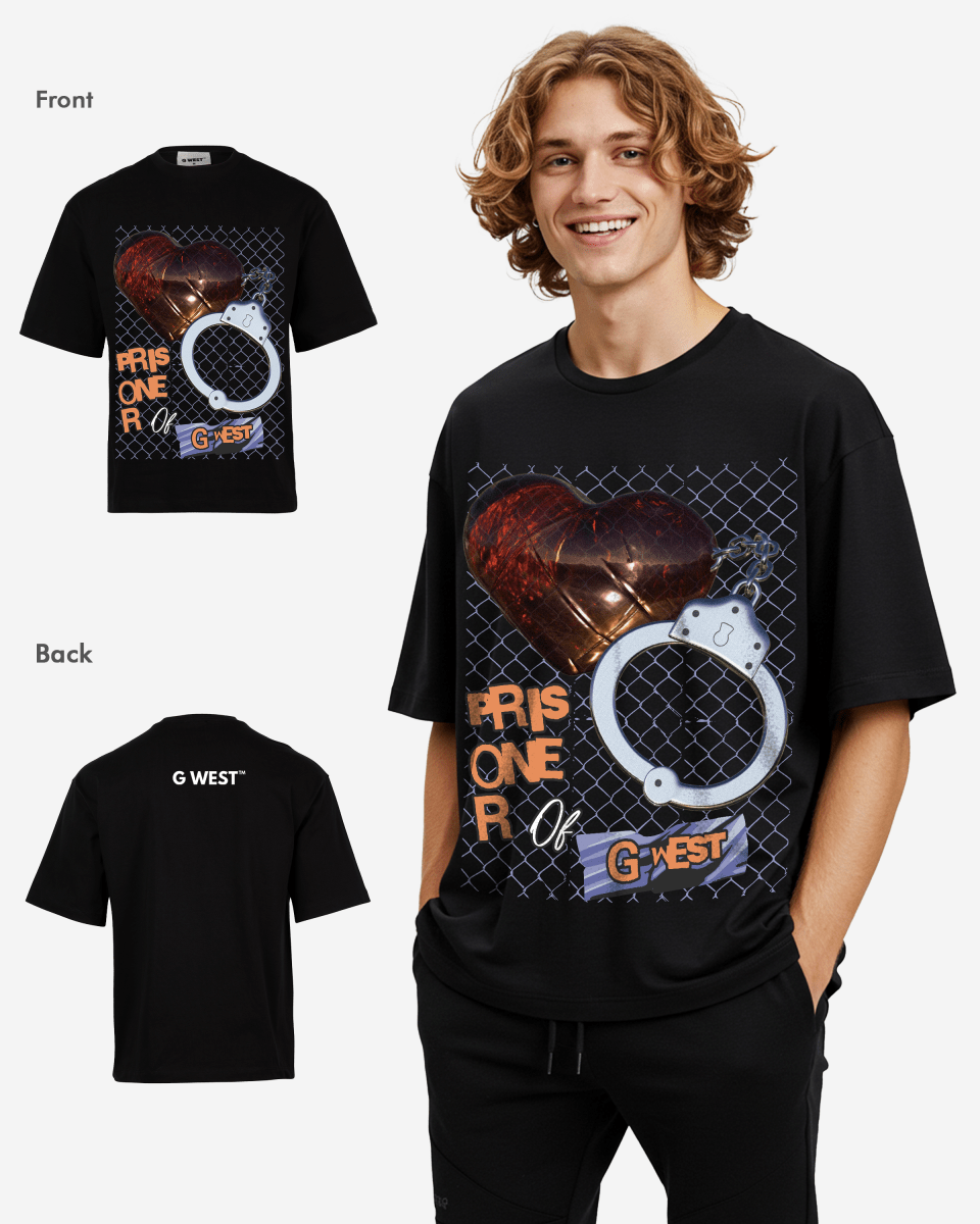 G - WEST PRISONER OVERSIZED TEE GWROJMT31 - G West