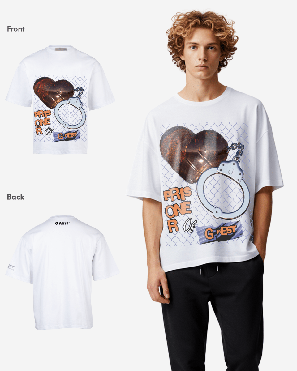 G - WEST PRISONER OVERSIZED TEE GWROJMT31 - G West