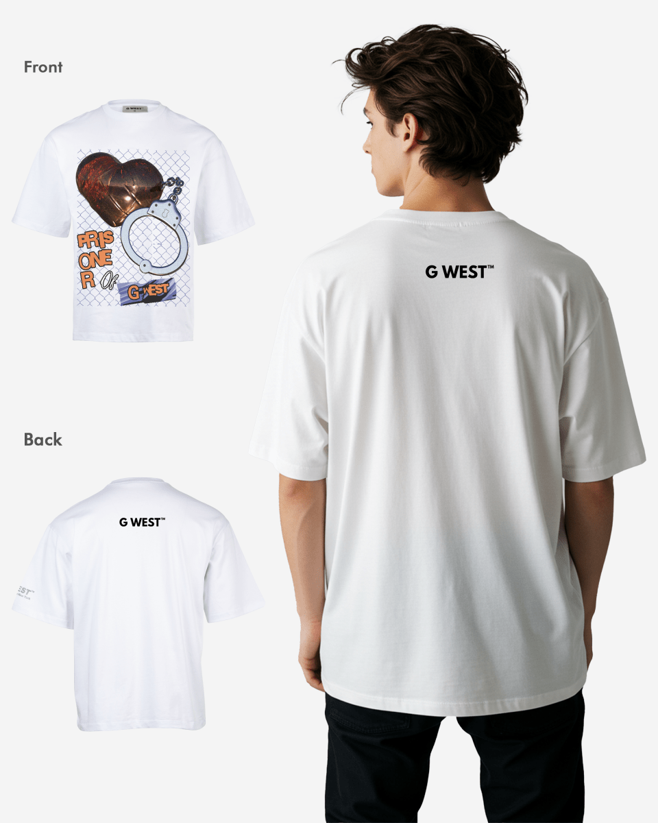 G - WEST PRISONER OVERSIZED TEE GWROJMT31 - G West