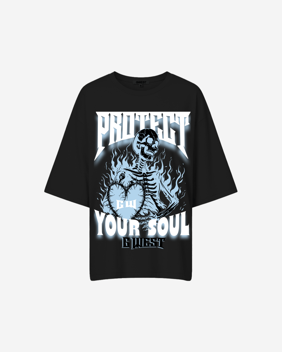 G West protect your soul Oversized tee - WOMEN - G West
