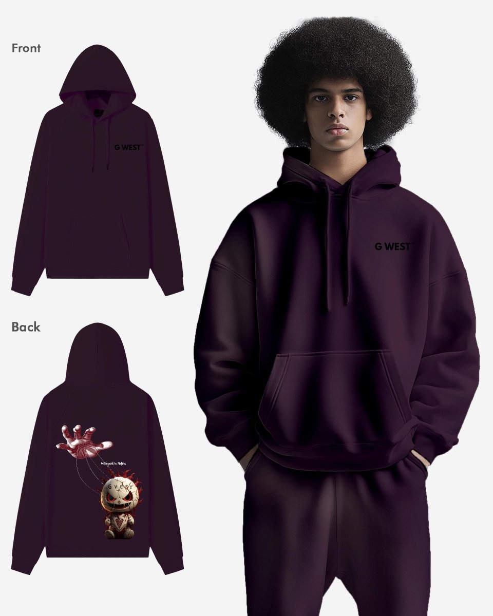 G West Puppet Heavy Premium Oversize Hoodie - G West