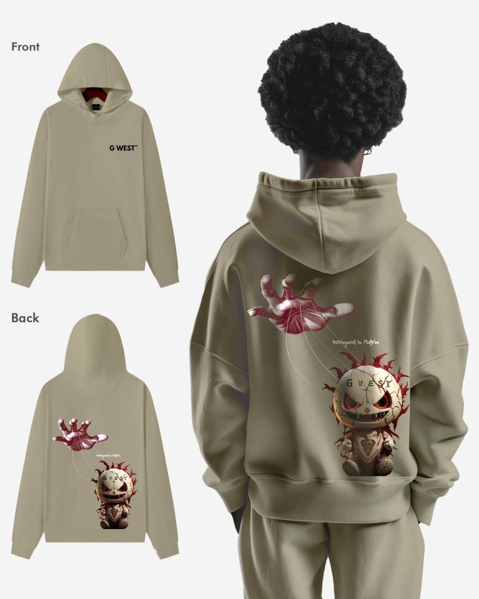 G West Puppet Heavy Premium Oversize Hoodie - G West