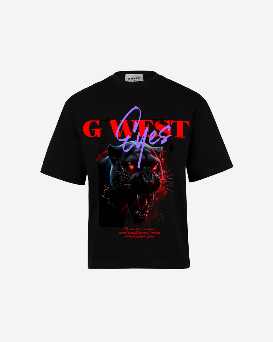 G - WEST RED FURY OVERSIZED TEE GWROJMT190 - G West