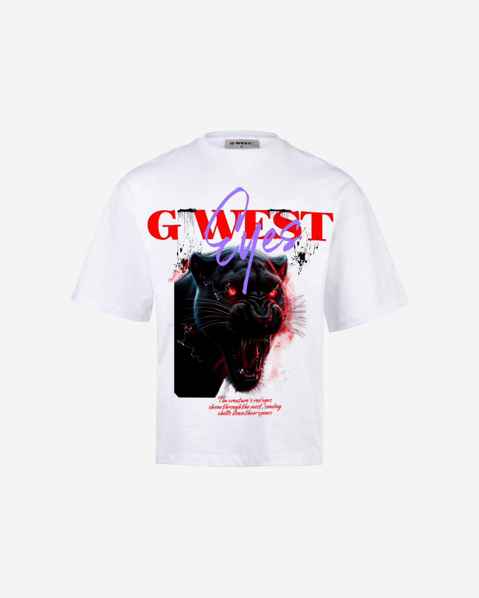 G - WEST RED FURY OVERSIZED TEE GWROJMT190 - G West