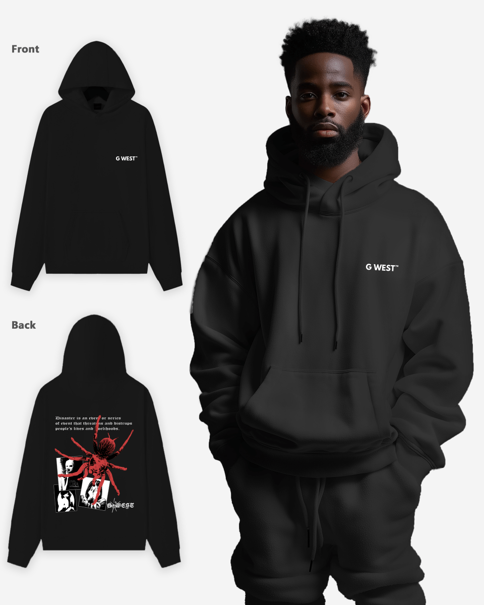 G West Red Spider Heavy Premium Hoodie - 6 Colors - G West