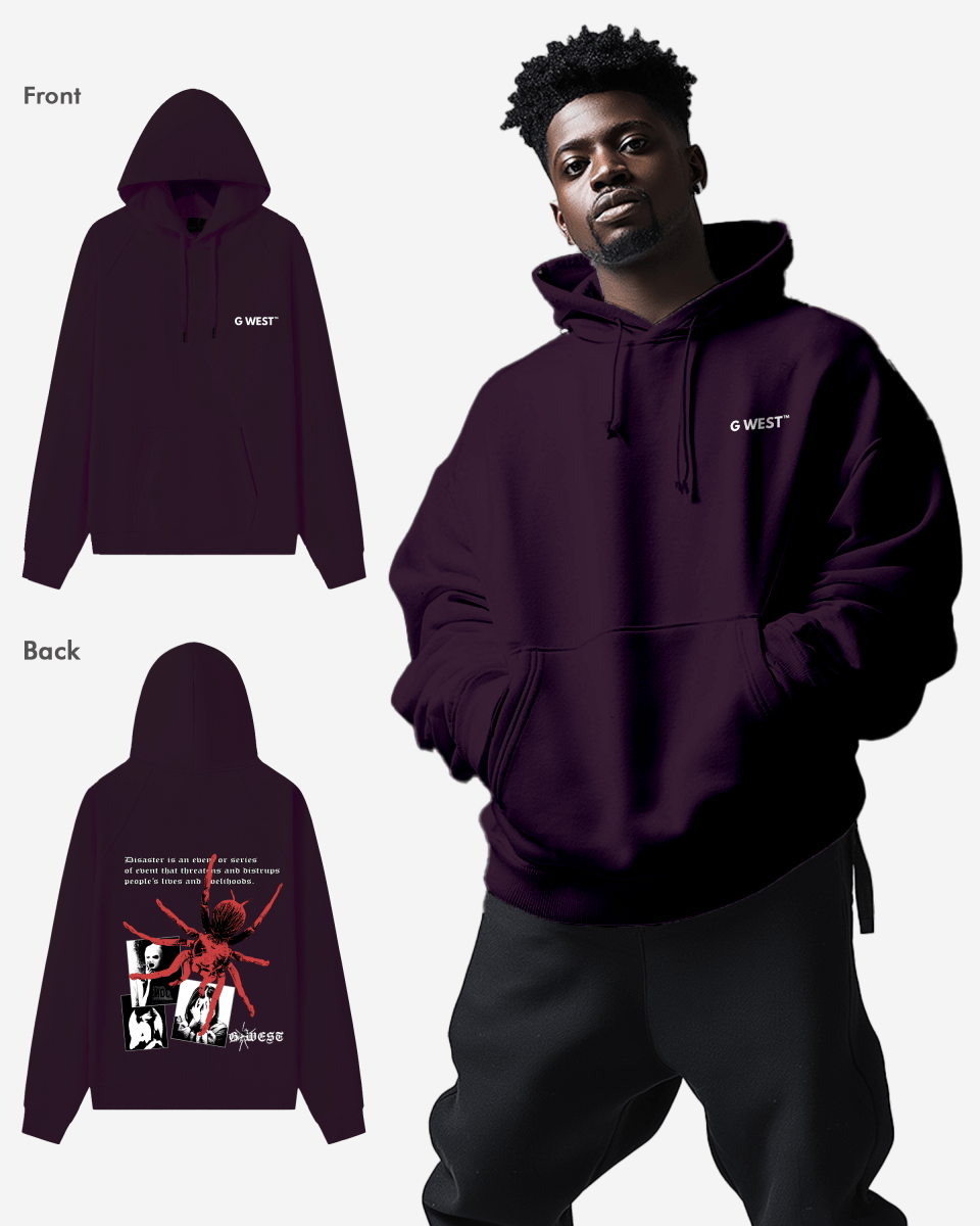 G West Red Spider Heavy Premium Hoodie - 6 Colors - G West