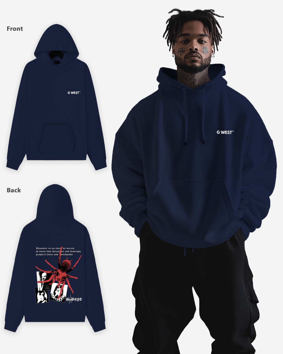 G West Red Spider Heavy Premium Hoodie - 6 Colors - G West