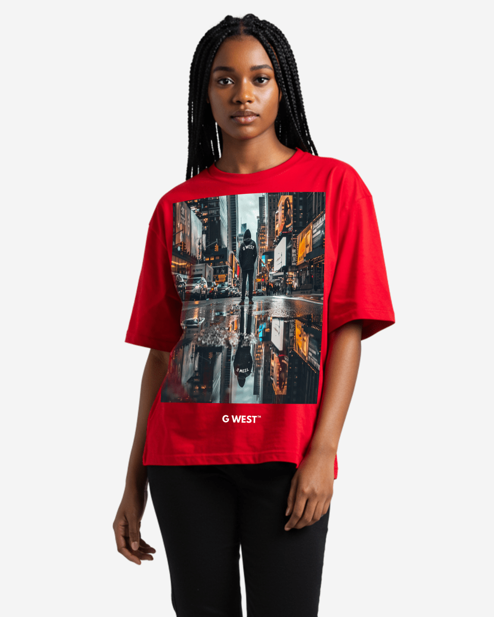 G West Reflection Oversized Tee - WOMEN - G West