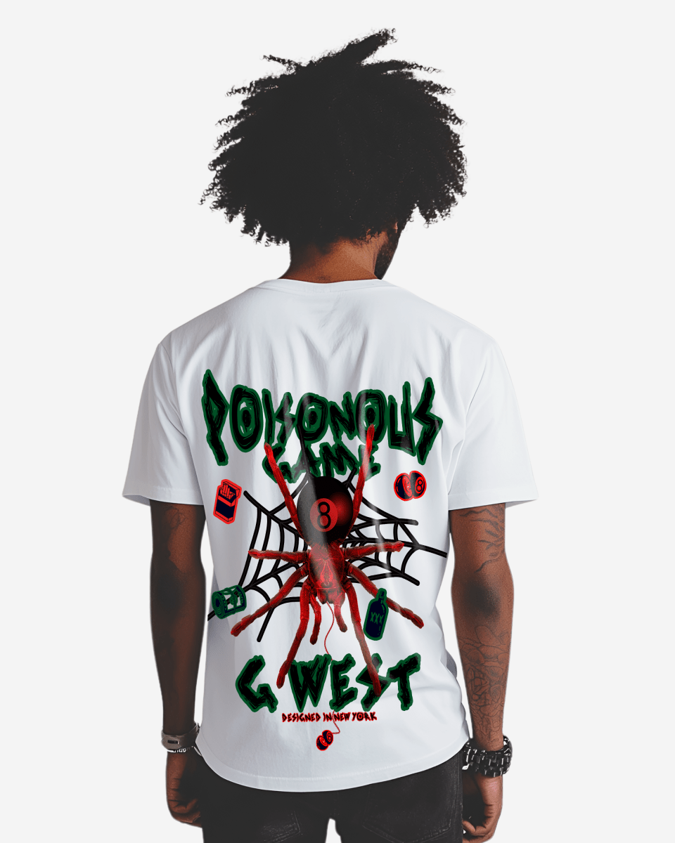 G West Regular Fit Poison Game T Shirt - G West