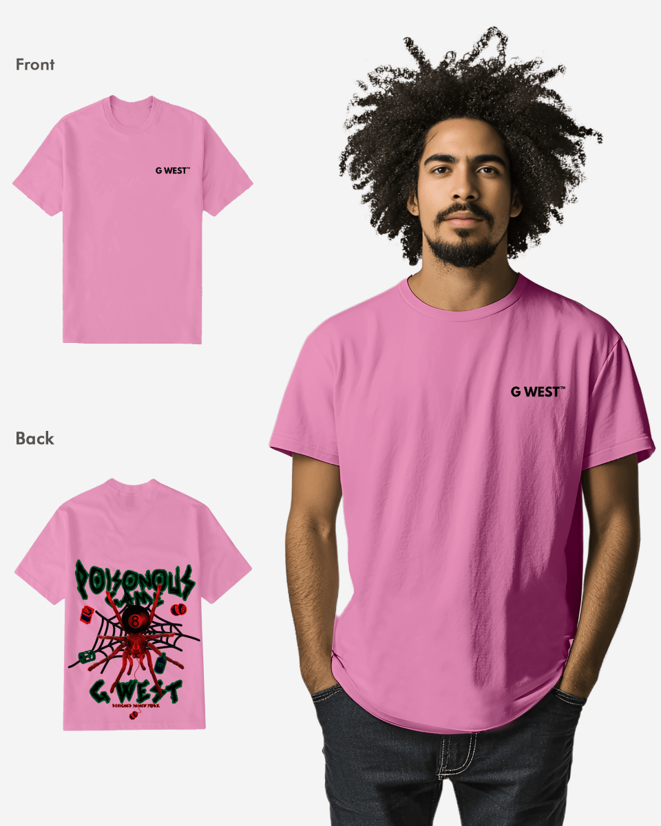 G West Regular Fit Poison Game T Shirt - G West
