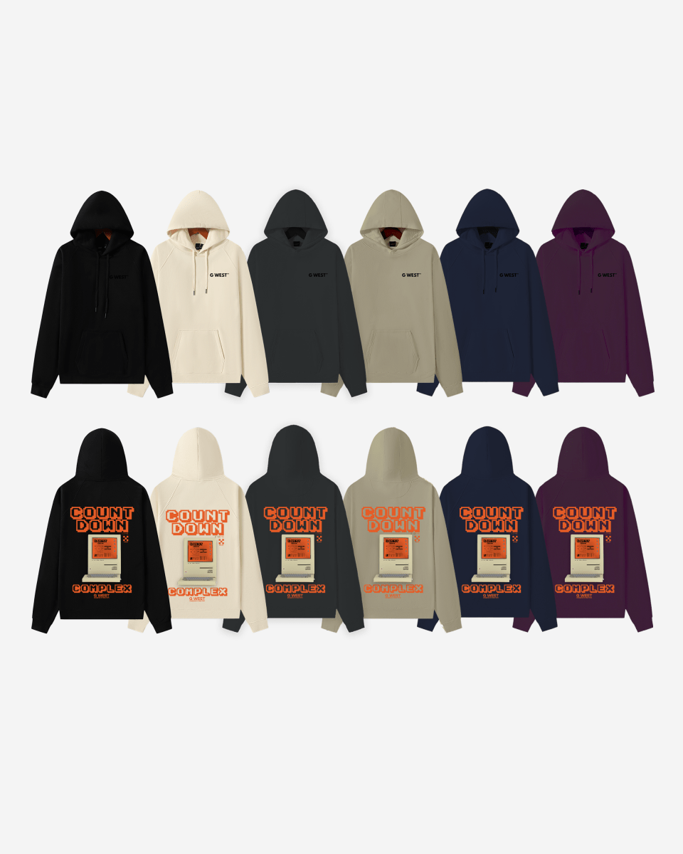 G West Retro Pc Heavy Premium Hoodie - 6 Colors - G West