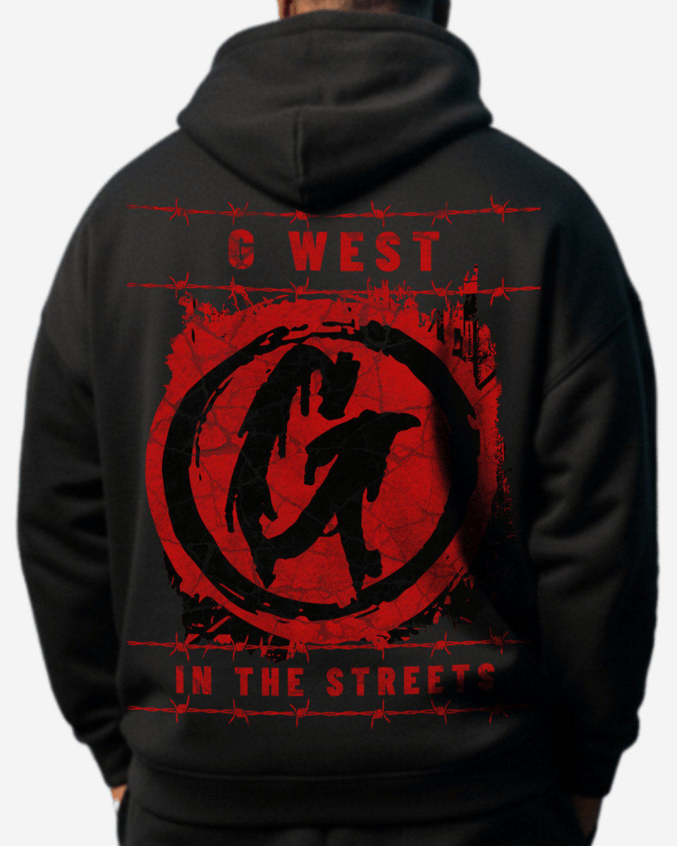 G West Rhinestone Barbed Legacy Big And Tall Hoodie - G West