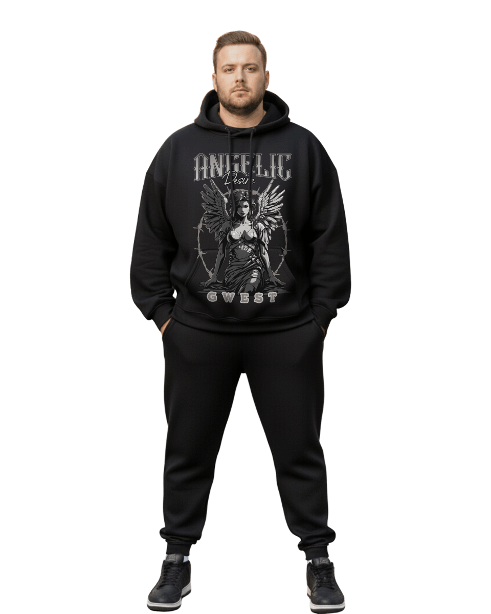 G West Rhinestone Blessing 2.0 Big and Tall Hoodie - G West