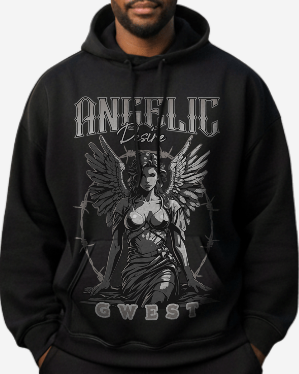 G West Rhinestone Blessing 2.0 Men's Hoodie - G West